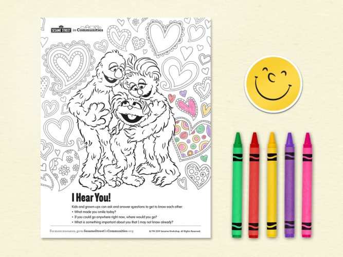 I Hear You! Printable.