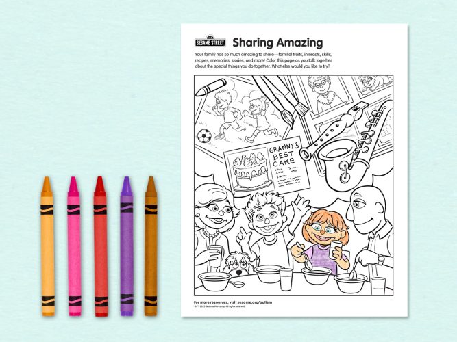 Sharing Amazing printable.