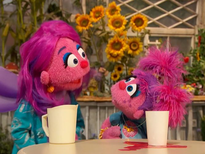 Maggie Cadabby and Abby.