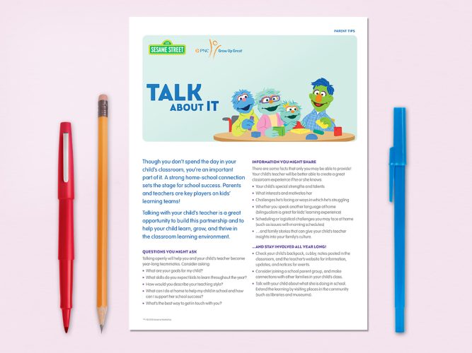 Talk about it Printable