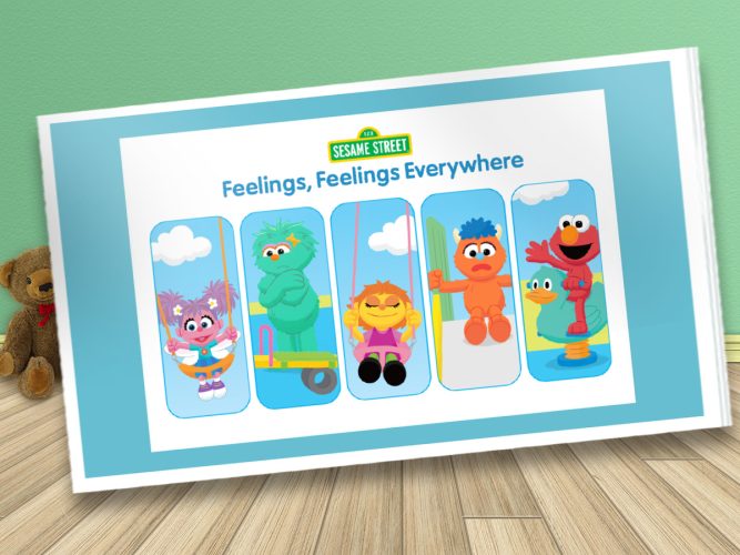 Feelings, Feelings, Everywhere storybook.