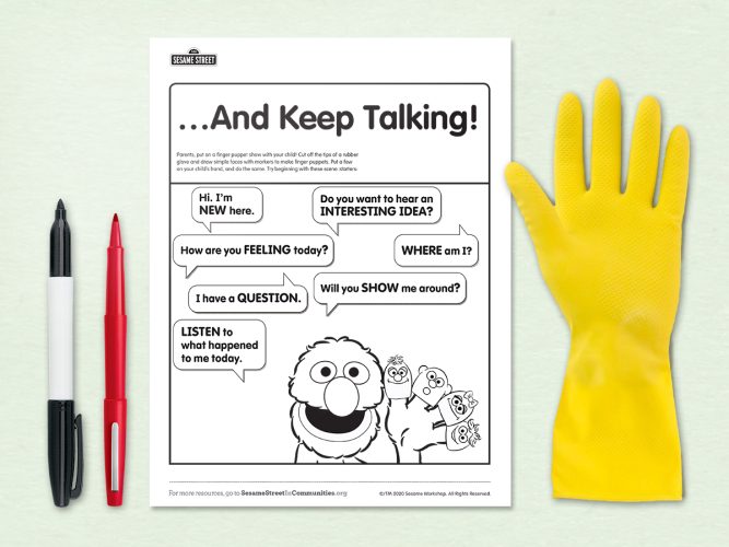 ...And Keep Talking printable.