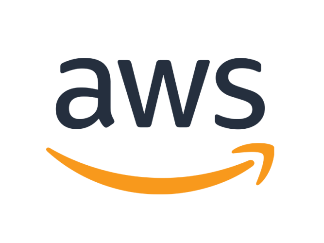 AWS logo.