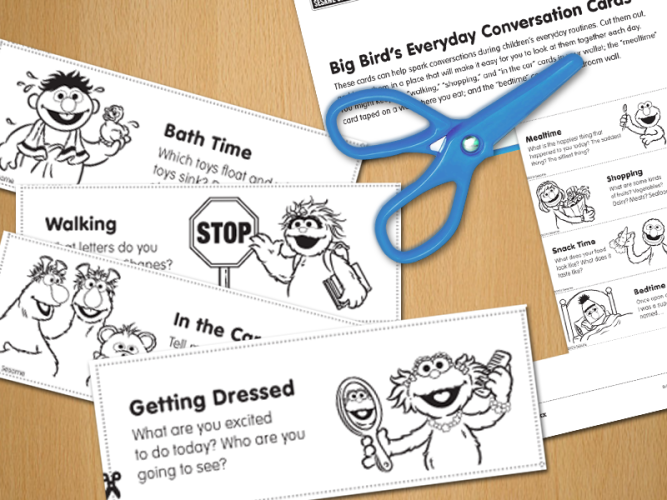 Everyday Conversation Cards Printable
